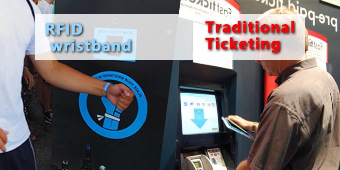 RFID Wristbands vs. Traditional Ticketing