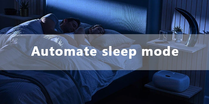 automate sleep mode