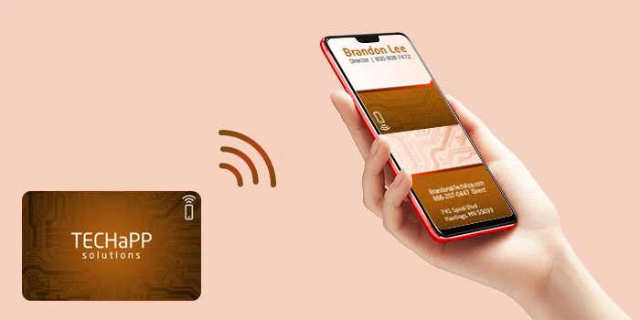 what are nfc business cards